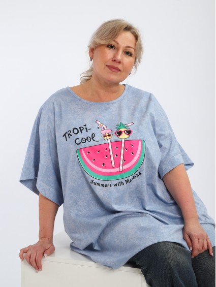                                        №111/2 Футболка / One size-74-80/