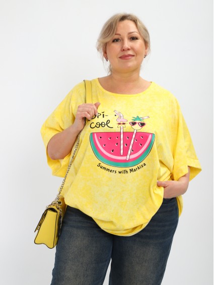                                   №111/3 Футболка / One size-74-80/