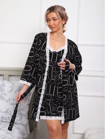 Халат-кимоно №1440 Халат-кимоно №1440