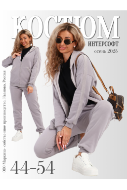 №1390/2  Костюм с брюками /44-54/